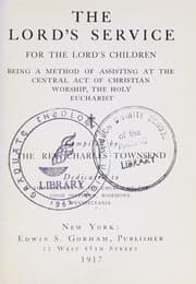 Tapa de The Lord's service for the Lord's children