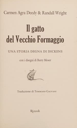 Tapa de Il gatto del Vecchio Formaggio