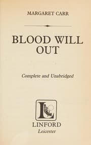 Tapa de Blood Will Out (Linford Mystery)