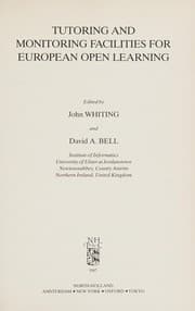 Tapa de Tutoring and monitoring facilities for European open learning