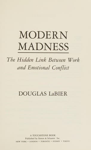 Tapa de Modern madness