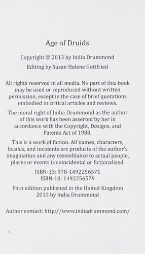 Tapa de Age of druids