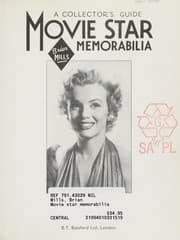 Tapa de Movie Star Memorabilia
