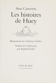 Tapa de Les histoires de Huey