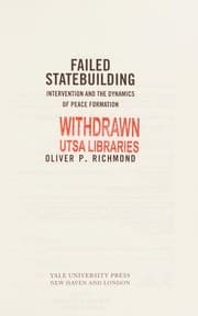Tapa de Failed Statebuilding