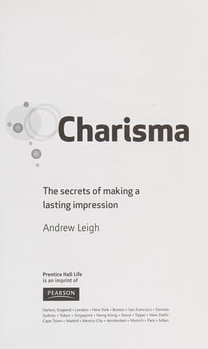 Tapa de Charisma