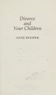 Tapa de Divorce and Your Children