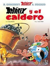 Tapa de Astérix y el caldero