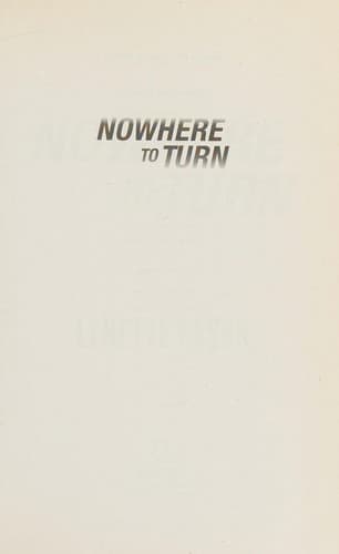 Tapa de Nowhere to turn
