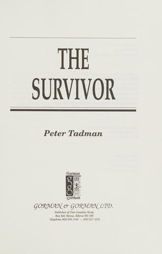 Tapa de The survivor