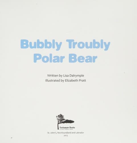 Tapa de Bubbly Troubly Polar Bear