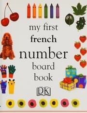 Tapa de My first French number board book