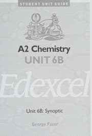 Tapa de A2 Chemistry Edexcel Unit 6B
