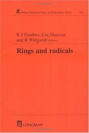 Tapa de Rings and radicals