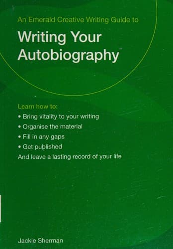 Tapa de Guide to Writing Your Autobiography