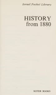 Tapa de History from 1880