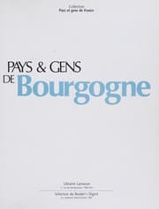 Tapa de Pays & gens de Bourgogne