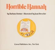 Tapa de Horrible Hannah