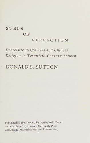 Tapa de Steps of perfection