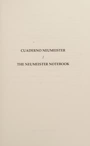 Tapa de Cuaderno neumeister