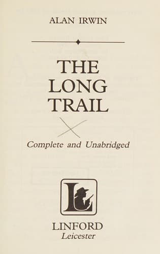 Tapa de The Long Trail