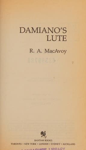 Tapa de Damiano's Lute