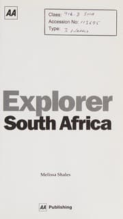 Tapa de Explorer South Africa