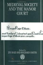 Tapa de Medieval society and the manor court