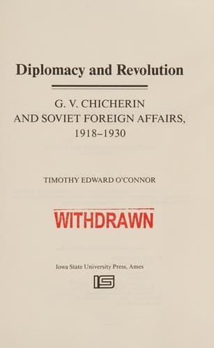 Tapa de Diplomacy and revolution