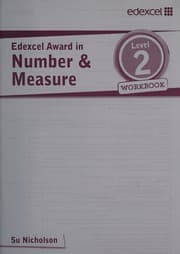 Tapa de Edexcel Award in Number and Measure Level 2 Workbook