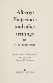 Tapa de Albergo Empedocle, and other writings