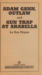 Tapa de Adam Gann, Outlaw Gun