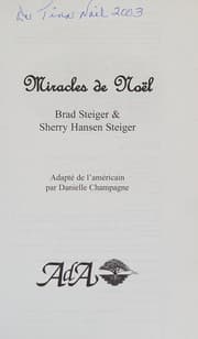 Tapa de Miracles de Noël