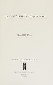 Tapa de The new American exceptionalism