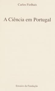 Tapa de A ciência em Portugal