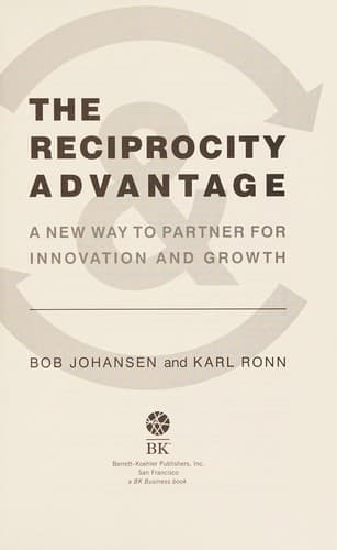 Tapa de Reciprocity Advantage