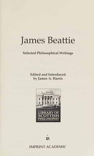 Tapa de JAMES BEATTIE