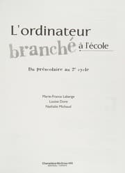 Tapa de L' ordinateur Branché à l'école