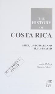 Tapa de The history of Costa Rica
