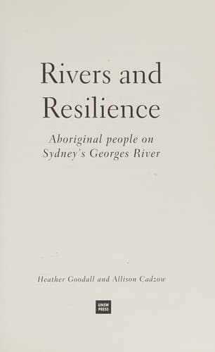 Tapa de Rivers and resilience