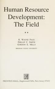 Tapa de Human resource development, the field