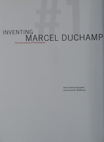 Tapa de Inventing Marcel Duchamp