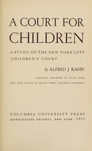 Tapa de A court for children