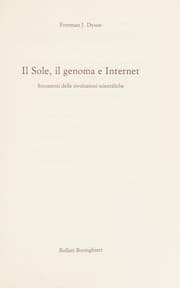 Tapa de Il sole, il genoma e Internet