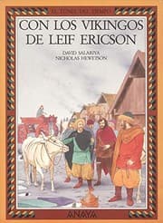 Tapa de Con Los Vikingos De Leif Ericsson/Vikings With Leif Ericsson (Serie El Tunel Del Tiempo/Time Tunnel)