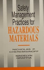 Tapa de Safety management practices for hazardous materials
