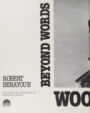 Tapa de Woody Allen, beyond words