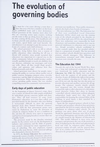 Tapa de Governor's Handbook