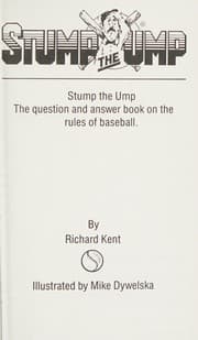 Tapa de Stump the Ump