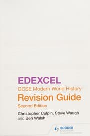 Tapa de Edexcel GCSE Modern World History